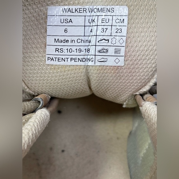 VIONIC Walker Women's Plantar‎ Fasciitis Shoe Taupe Orthaheel Size 6 - Picture 12 of 13